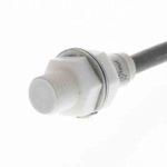 Omron Barrel-Style Proximity Sensor, M12 x 1, 2 mm Detection, PNP Normally Open Output, 12 → 24 V dc, IP67