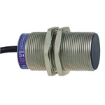 Telemecanique Sensors Inductive Barrel-Style Proximity Sensor, M30 x 1.5, 5 mm Detection, Discrete Output, 24 →