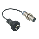 Telemecanique Sensors Inductive Barrel-Style Proximity Sensor, M18 x 1, 8 mm Detection, Discrete Output, 24 →