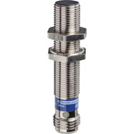 Telemecanique Sensors Inductive Barrel-Style Proximity Sensor, M12 x 1, 4 mm Detection, PNP Output, 24 V dc, IP65