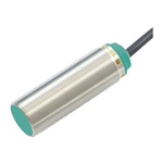 Pepperl + Fuchs Inductive Barrel-Style Inductive Proximity Sensor, M30 x 1.5, 15 mm Detection, PNP Output, 5 →