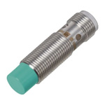 Pepperl + Fuchs Inductive Barrel-Style Inductive Proximity Sensor, M18 x 1, 5 mm Detection, NPN Output, 5 → 36