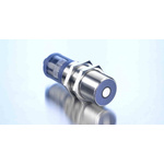 Microsonic MIC Series Ultrasonic Barrel-Style Ultrasonic Sensor, M30 x 1.5, 600 mm Detection, PNP Output, 9 → 30