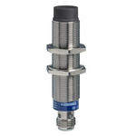 Telemecanique Sensors Inductive Barrel-Style Inductive Proximity Sensor, M18 x 1, 12 mm Detection, PNP Output, 48 V