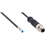 Sick IMM Series Inductive Barrel-Style Inductive Proximity Sensor, M8 x 1, 1 mm Detection, PNP Output, 10 → 30 V