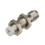 Carlo Gavazzi ICB12S23 Series Inductive Barrel-Style Inductive Proximity Sensor, M12 x 1, 8 mm Detection, PNP Output,