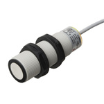 Carlo Gavazzi UA30CAD Series Ultrasonic Barrel-Style Ultrasonic Sensor, M18 x 1, 250 → 3500 mm Detection, NPN