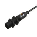 Carlo Gavazzi CA18HLF Series Capacitive Barrel-Style Proximity Sensor, M18 x 1, 8 mm Detection, PNP Output, 10 →