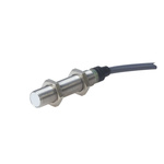Carlo Gavazzi EI1202TB Series Inductive Barrel-Style Inductive Proximity Sensor, M12 x 1, 2 mm Detection, NO Output, 20