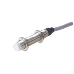 Carlo Gavazzi EI1204 Series Inductive Barrel-Style Inductive Proximity Sensor, M12 x 1, 4 mm Detection, PNP Output, 10