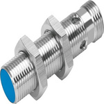 Festo SIEH Series Inductive Barrel-Style Proximity Sensor, M12 x 1, 4 mm Detection, PNP Output, 10 → 30 V dc,