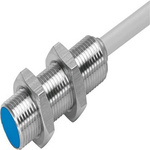 Festo SIEN Series Inductive Barrel-Style Proximity Sensor, M12 x 1, 2 mm Detection, PNP Output, 10 → 30 V dc,