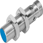 Festo SIEN Series Inductive Barrel-Style Proximity Sensor, M12 x 1, 2 mm Detection, PNP Output, 10 → 30 V dc,