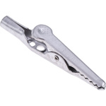 Mueller Electric Crocodile Clip, Stainless Steel Contact, 10A