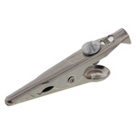 Mueller Electric Crocodile Clip, Nickel-Plated Steel Contact, 5A