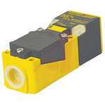 Turck Inductive Block-Style Proximity Sensor, 15 mm Detection, PNP Output, 10 → 65 V dc, IP68