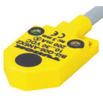 Turck Inductive Block-Style Proximity Sensor, 2 mm Detection, NPN Output, 10 → 30 V dc, IP67