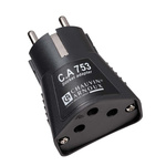 Chauvin Arnoux P01191748Z Measurement Adapter, For Use With Earthing Contact Sockets
