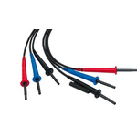 Chauvin Arnoux P01295465 Insulation Tester HV Test Lead Set, For Use With CA 6550, CA 6555