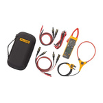 Fluke 393 FC+ PVLEAD Clamp Meter Bundle, 999.9A dc, Max Current 999.9A ac CAT III 1500V