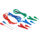 Megger 1001-975 10 A Fused Test Lead Set with Prod & Clip, For Use With MFT1731 On-Site Electrical Installation Tester