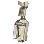 RS PRO Uninsulated Female Spade Connector, Piggyback Terminal, 6.35 x 0.8mm Tab Size