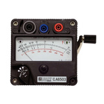 Chauvin Arnoux CA 6503 Insulation Tester, 250V Min, 1kV Max, 5GΩ Max, CAT III 300V