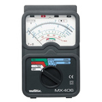 Metrix MX 406B Insulation & Continuity Tester, 50V Min, 500V Max, 200MΩ Max, CAT III 300V