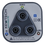 Kewtech Corporation R2CHECK R2 Socket Adapter, For Use With Continuity Tester, Insulation Tester, Multi-Function Tester