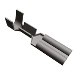150500-2 | TE Connectivity FASTON .110 Uninsulated Female Spade Connector, Receptacle, 2.79 x 0.51mm Tab Size, 0.2mm² to 0.6mm²