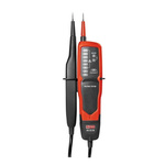 RS PRO DT-9230, LED Voltage tester, 600V ac/dc, Continuity Check, Battery Powered, CAT III 1000V