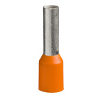 DZ5CE043 | Schneider Electric, DZ5CA Insulated Crimp Bootlace Ferrule, 18mm Pin Length, 3.2mm Pin Diameter, Orange