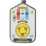 Sefram SEFRAM80 Phase Rotation Tester, CAT III 600V, 60Hz Max, 600V ac Max