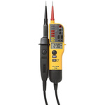 Fluke T130, LCD Voltage tester, 690V, Continuity Check, Battery Powered, CAT III 690V With RS Calibration