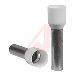 2213.0 | Altech Insulated Crimp Bootlace Ferrule, 18mm Pin Length, 4.9mm Pin Diameter, 10mm² Wire Size, White