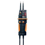 Testo 750-3, LCD, LED Voltage tester, 690V, Continuity Check, Battery Powered, CAT III 1000V With RS Calibration