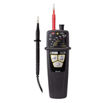 Chauvin Arnoux CA 762, LED Voltage tester, 690 V ac, 750V dc, Continuity Check, Battery Powered, CAT IV With RS