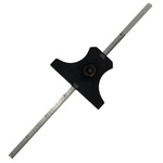 RS PRO 150mm Imperial & Metric Depth Gauge, Stainless Steel, 56g, With UKAS Calibration