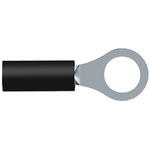 151441 | TE Connectivity, PIDG Insulated Ring Terminal, M5 Stud Size, 0.26mm² to 0.4mm² Wire Size, Black