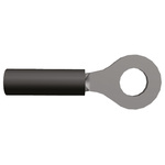 151439 | TE Connectivity, PIDG Insulated Ring Terminal, M3.5 Stud Size, 0.26mm² to 0.4mm² Wire Size, Black