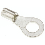 1.25-4 | JST, R Uninsulated Ring Terminal, 4mm Stud Size, 0.25mm² to 1.65mm² Wire Size