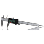 RS PRO 150mm, 6in Digital Caliper Caliper 0.0005 in, 0.01 mm Resolution, Imperial, Metric