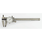 RS PRO 150mm Dial Caliper Caliper 0.02 mm Resolution, Metric With UKAS Calibration