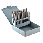 RS PRO Drill Blank Set, Steel, 41 piece