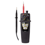 Chauvin Arnoux CA 762, LED Voltage tester, 690 V ac, 750V dc, Continuity Check, Battery Powered, CAT IV