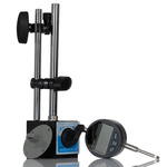 RS PRO Metric 1 x Magnetic Base-MB-1, 1 x Plunger Digital Indicator, 25mm / 1 Travel Measuring Set