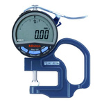 Mitutoyo 547 Thickness Gauge, 0mm - 10mm, ±20 μm Accuracy, 0.01 mm Resolution, LCD Display With UKAS Calibration
