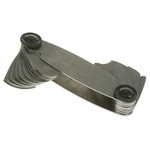 MikronTec Radius Gauge Metric 16 Blades 7.5mm to 15mm