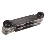 MikronTec, 52 Blades Thread Pitch Gauge, Whitworth/Metric thread type