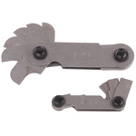 RS PRO Radius Gauge Set Imperial 16 Blades 1/64in 17/62 in, 33/64 in 1/32 in, 9/32 in